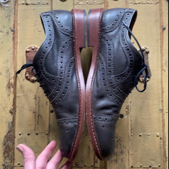 JOHNSTON & MURPHY J&M 1850 100% LEATHER CAREER DRESS SHOES MENS 10 M - Picture 5 of 13